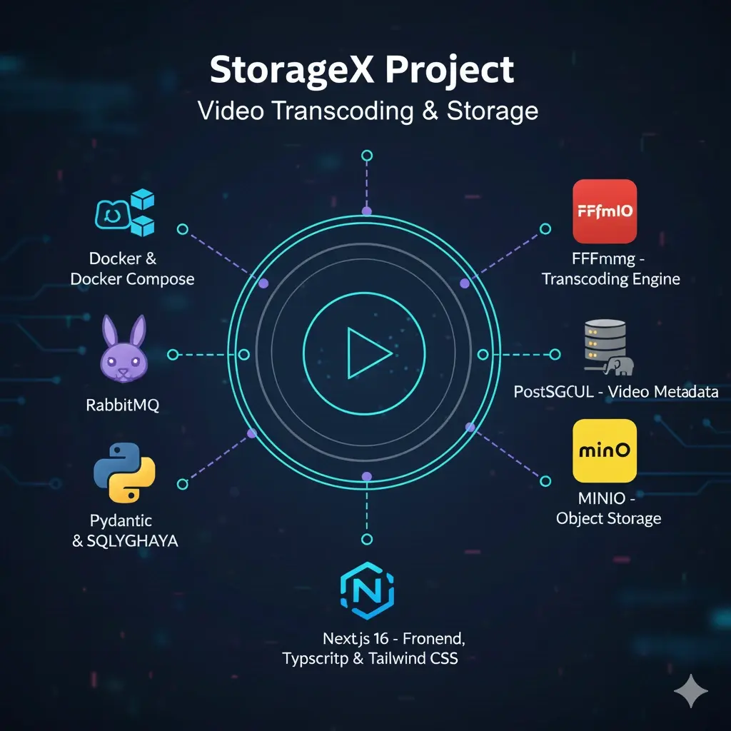 StorageX: Distributed Video Transcoding System